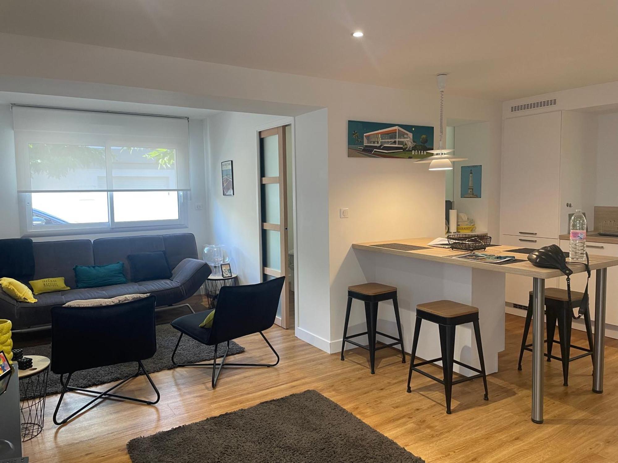 L'Auguste - Appartement Terrasse, 450M De La Plage 로양 외부 사진